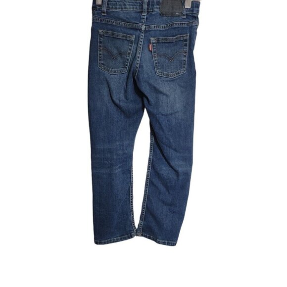 Levis Performance 511 Slim Black Label Denim Blue Jeans Boys Sz 7X Regular - Picture 2 of 9